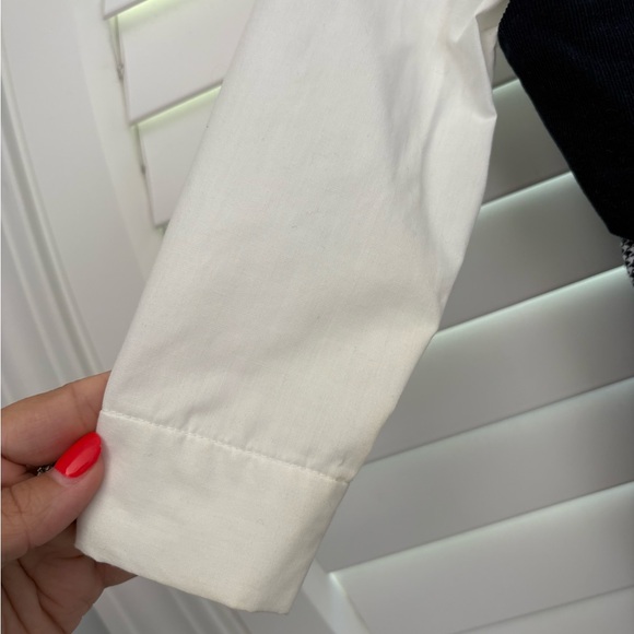 Vintage Rici navy and White collared 24 mo outfit with corduroy Vest - Picture 5 of 10